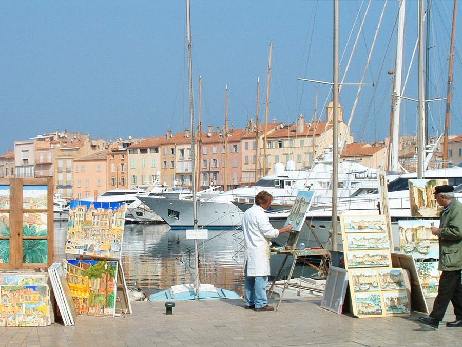 excursion à Saint-Tropez